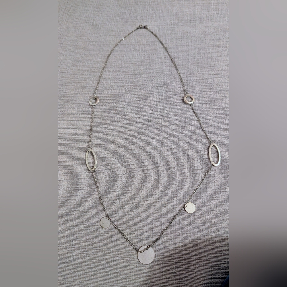 Silver Tone Fashion Necklace